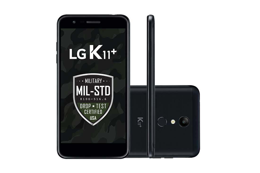 Smartphone LG K11+ Resistente à Impactos, Câmera de 13MP, 32GB de Memória e DTS: X 3D Som Imersivo - Akiratek